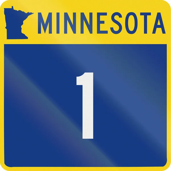 Stati Uniti Minnesota State Highway — Foto Stock
