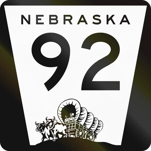 Stati Uniti Nebraska State Highway — Foto Stock