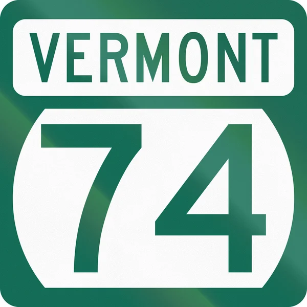 Egyesült Államok-Vermont állami autópálya — Stock Fotó
