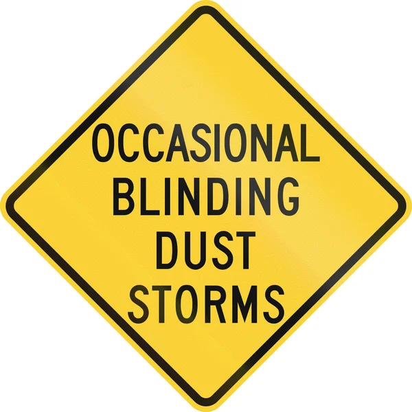 Occasional Blinding Dust Storms — стокове фото