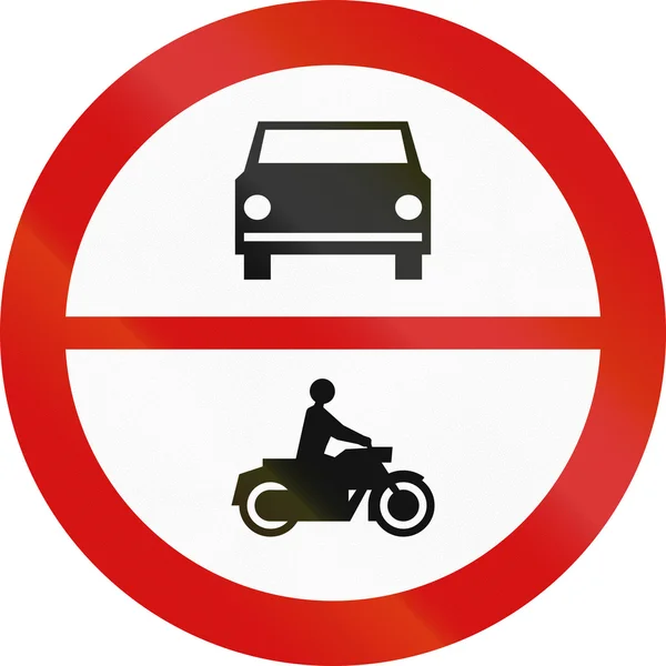 Sem carros ou motos na Polônia — Fotografia de Stock