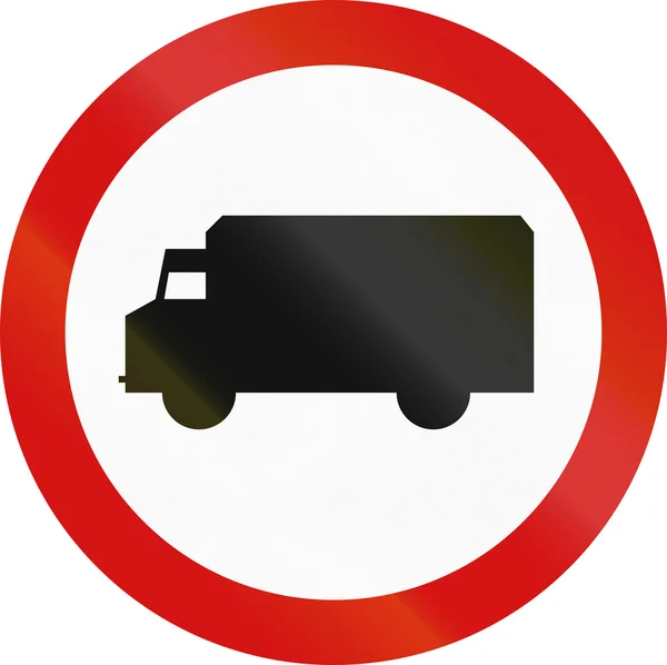 No Lorries in Poland — Φωτογραφία Αρχείου