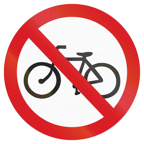 Keine Fahrräder in Argentinien — Stockfoto