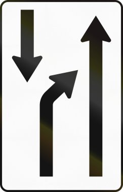 Avusturya'da iki kullanılabilir şeritli Ende