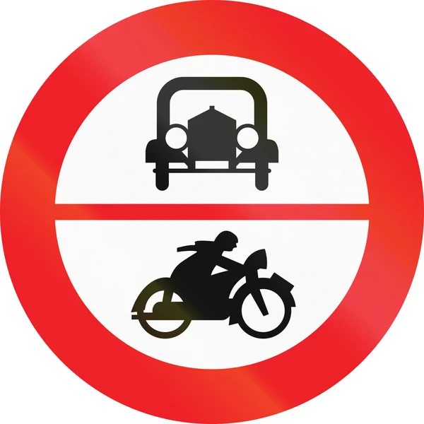 No Cars Or Motorcycles in Austria — стокове фото