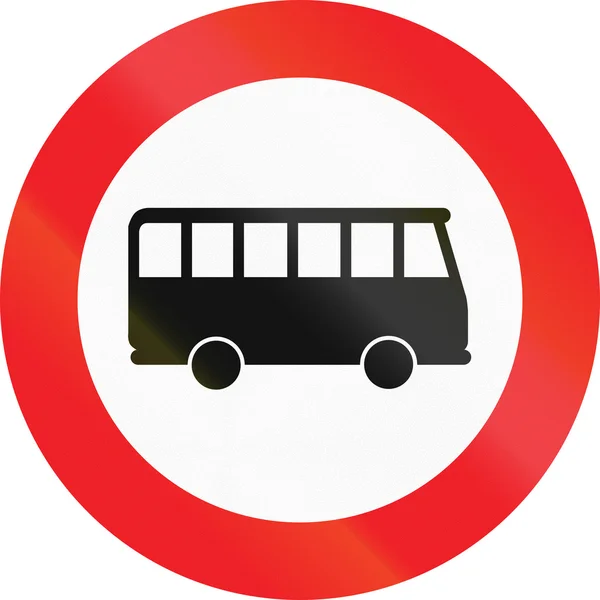 Inga bussar i Österrike — Stockfoto