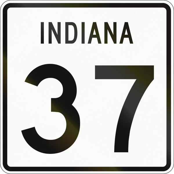 Stati Uniti State Highway Indiana — Foto Stock