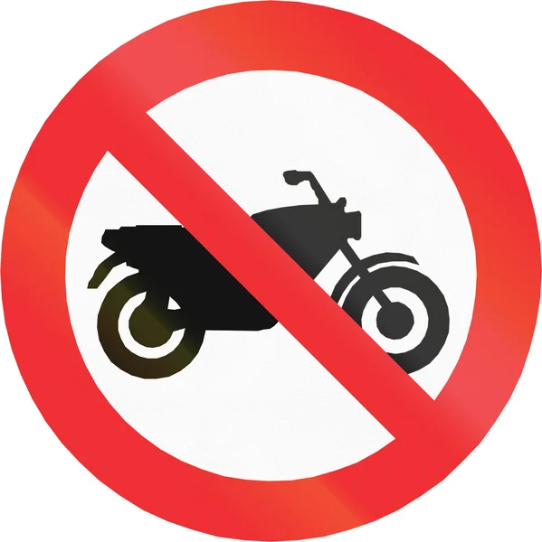 No Motorcycles in Chile — Stock Photo, Image