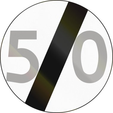 Hız sınırı 50 Polonya sonu