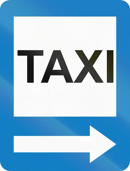 Taxistand in Kolumbien — Stockfoto