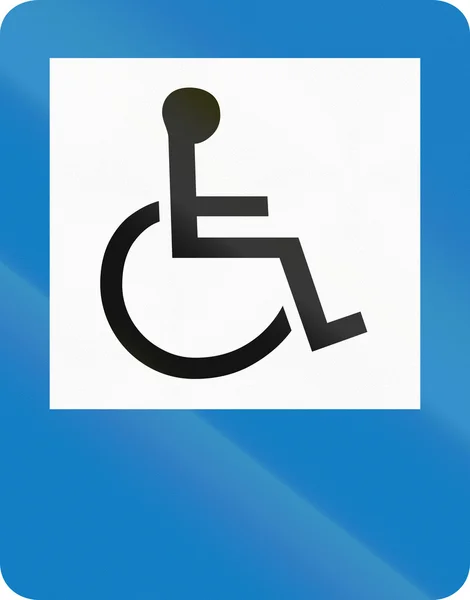 Niepełnosprawnych w Kolumbii — Zdjęcie stockowe