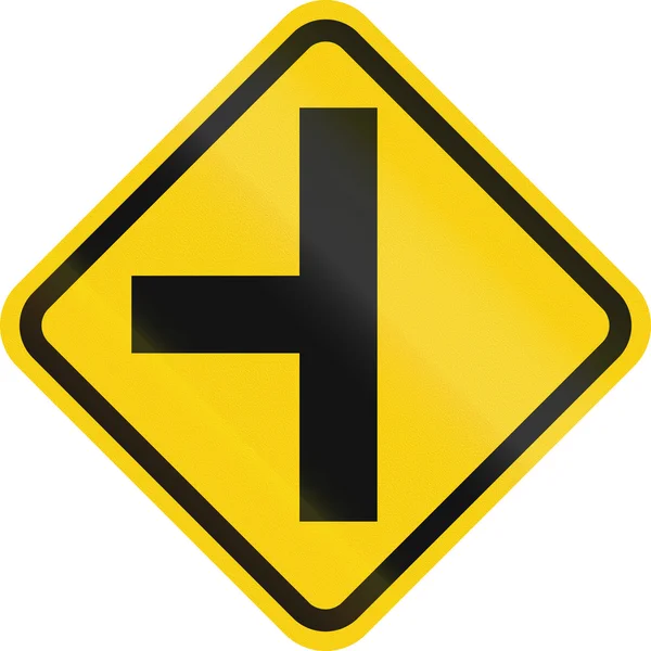 Intersection Ahead In Colombia — Stock Photo, Image
