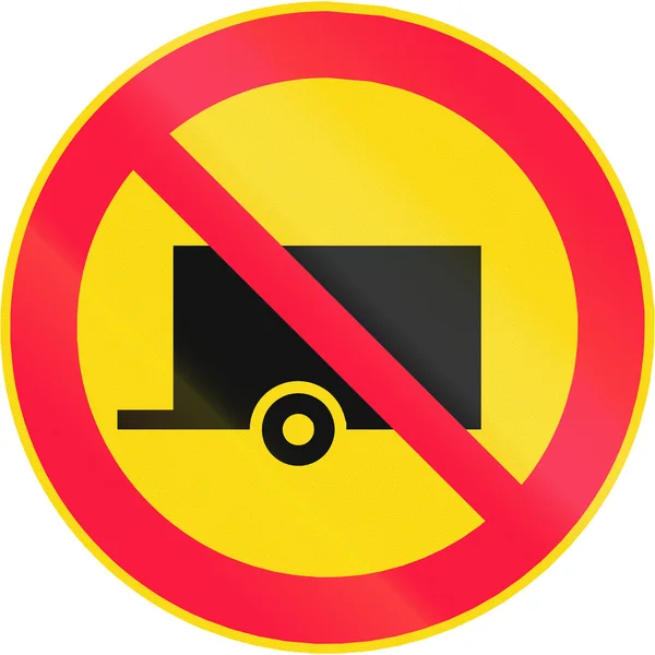 No Trailers in Finland — Stock Photo, Image