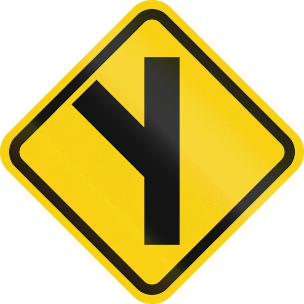 Intersection Ahead In Colombia — Stock Photo, Image