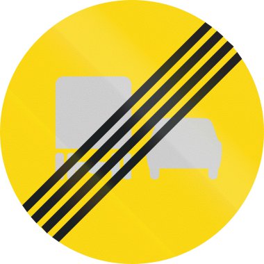 Finlandiya'da kamyonlar tarafından hiçbir sollama sonu