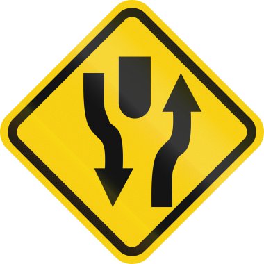 İki yol trafik Kolombiya ile Merkezi rezerv