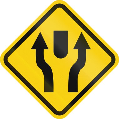 Tek yön trafik Kolombiya ile Merkezi rezerv