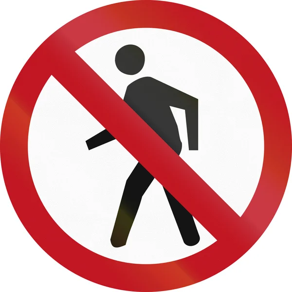 No Pedestrians In Colombia — Stock Photo, Image