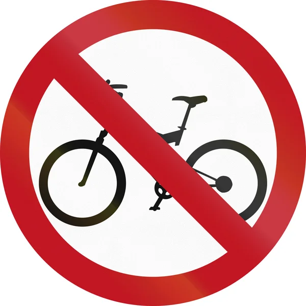 Немає велосипеди в Колумбії — стокове фото