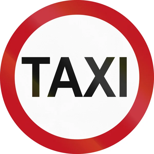 Taxistand in Kolumbien — Stockfoto