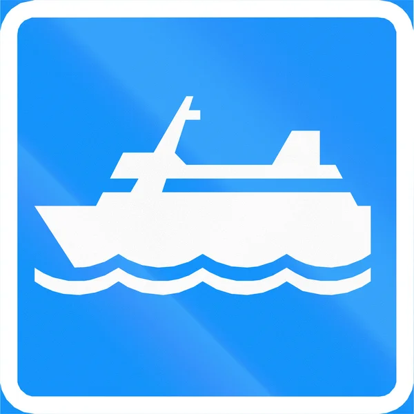 Ferry In Finland — Stockfoto