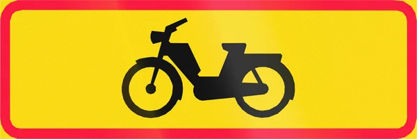 Ciclomotores apenas na Finlândia — Fotografia de Stock