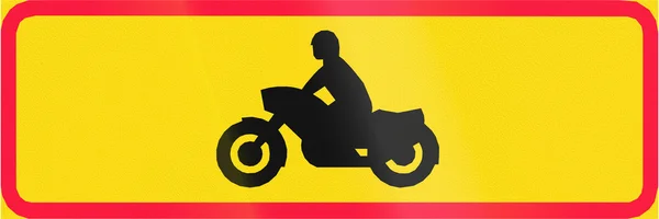 Apenas motocicletas na Finlândia — Fotografia de Stock