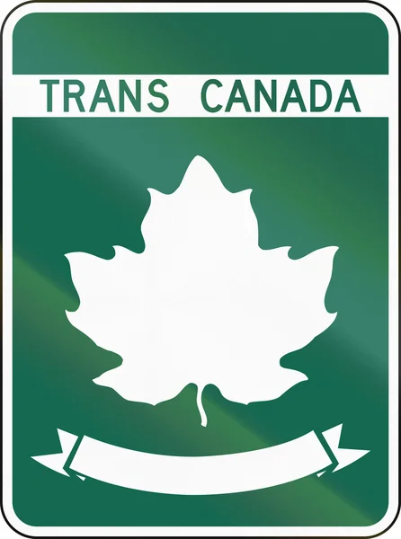 Trans-Canada modello di autostrada — Foto Stock