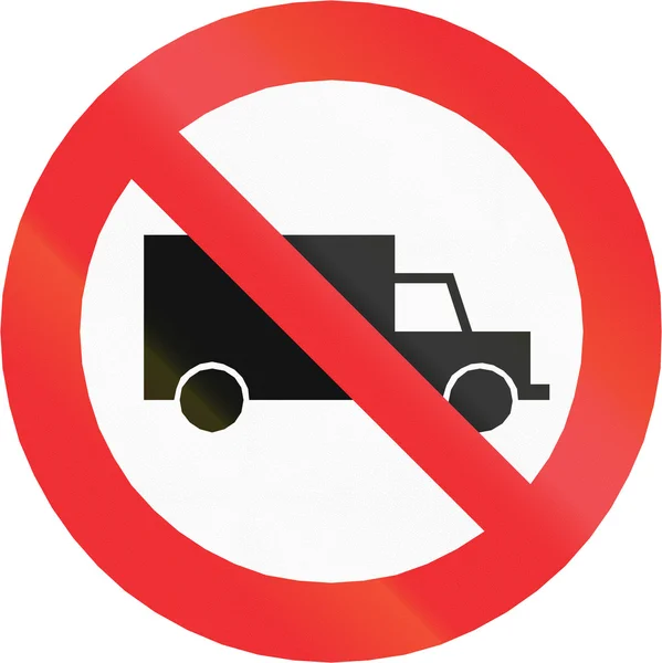 No Lorries in Chile — Stock Photo, Image