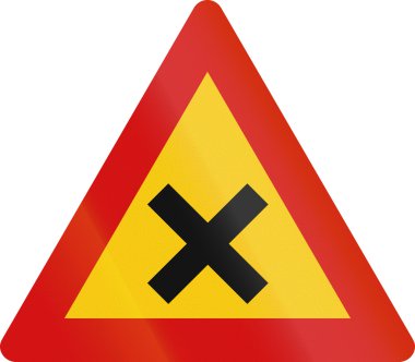 İzlanda'daki kavşak