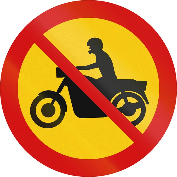 No Motorcycles in Iceland — Stock Photo, Image