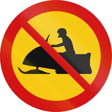 İzlanda'daki hiçbir kar motosikletleri