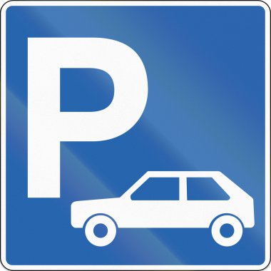 İzlanda'daki yolcu araba park