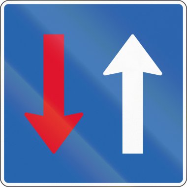 İzlanda'daki yaklaşmakta olan trafiği üzerinden öncelik