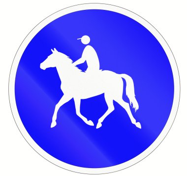 Bridle Way In Indonesia clipart