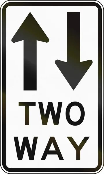 Two Way Traffic in Australia — Stock Photo, Image