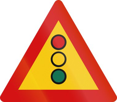 İzlanda'daki trafik ışıkları