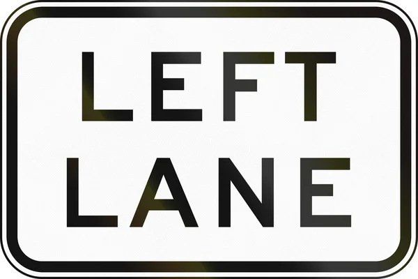 Left Lane en Australia — Foto de Stock