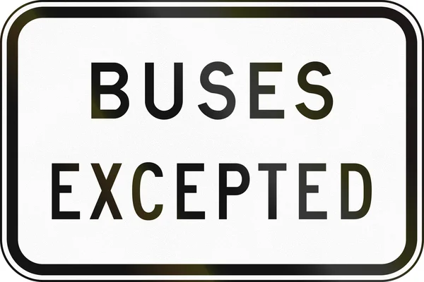 Autobuses Excepto en Australia — Foto de Stock