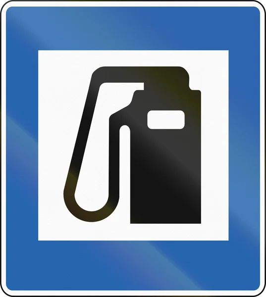 Distributore di benzina in Islanda — Foto Stock