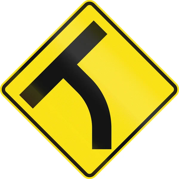 Intersection Ahead In Australia — Stock Photo, Image