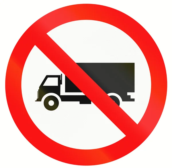 Sem camiões na Indonésia — Fotografia de Stock