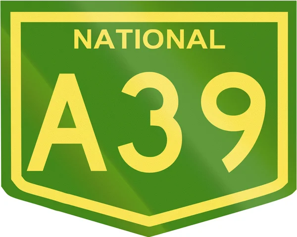 Autostrada Nazionale Australiana numero A39 — Foto Stock