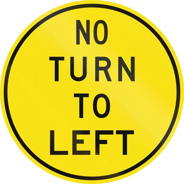 Ancienne version de No Turn On Left en Australie — Photo