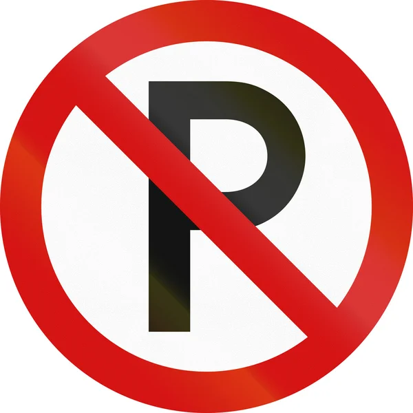 No Parking in Ireland — Stock Photo, Image