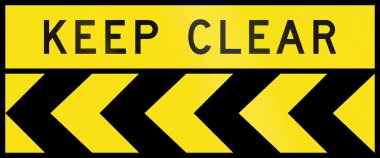 Chevron hizalamayı sola - Avustralya açık tutmak