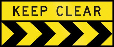 Chevron hizalama sağa - Avustralya açık tutmak