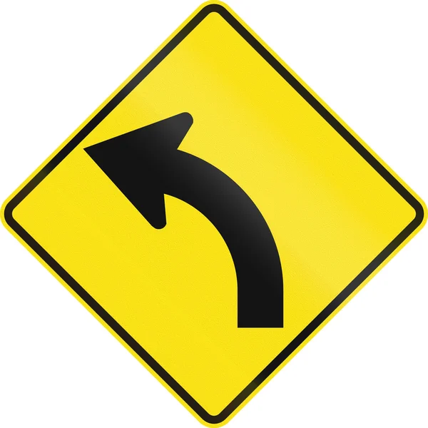 Curve Ahead In Australia — Stock Photo, Image