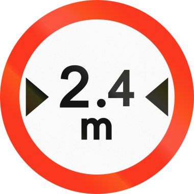 Bangladeş'te genişliği sınırı