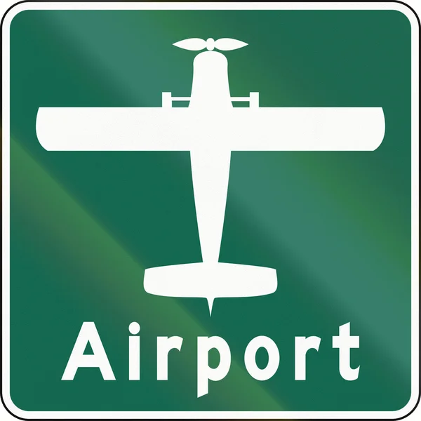 Aéroport local au Canada — Photo